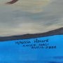 Artiste peintre de la fresque murale de la Maison du Monde : entrée